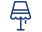 blue lamp icon