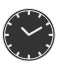 black clock icon